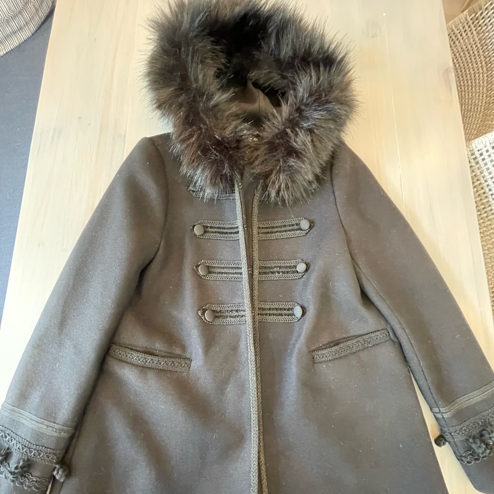 Zara Woman black wool jacket